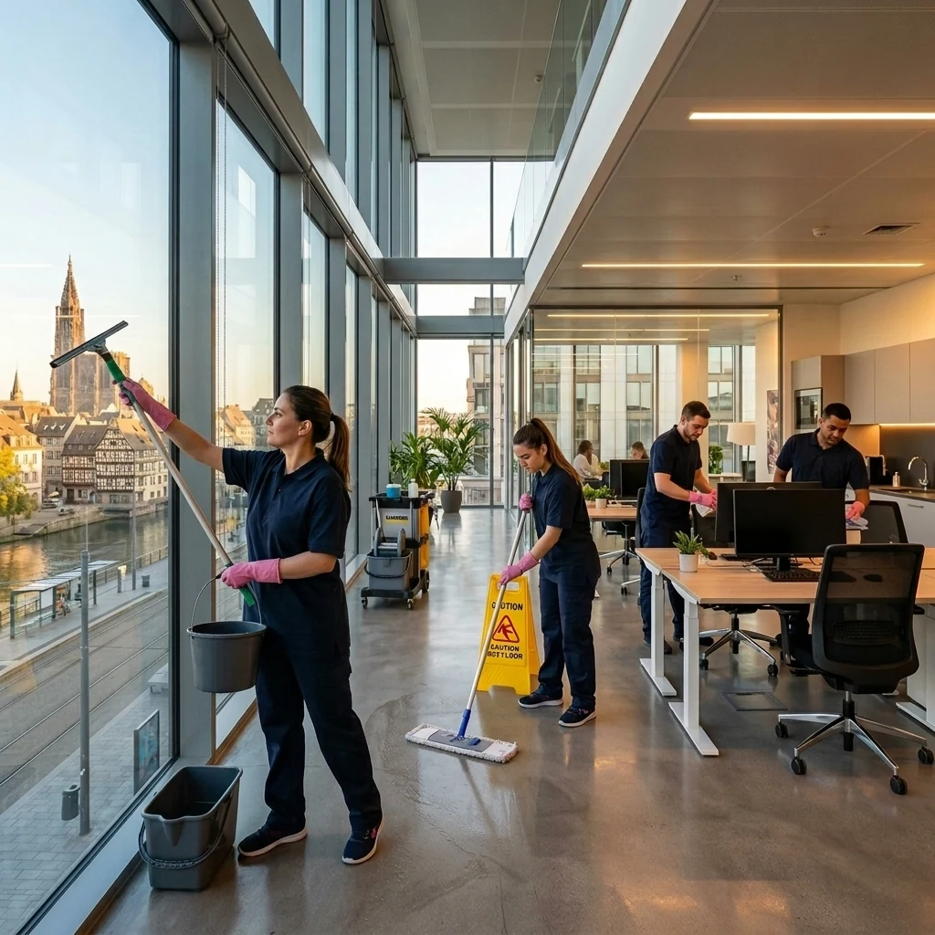 Nettoyage bureaux Strasbourg Eurométropole